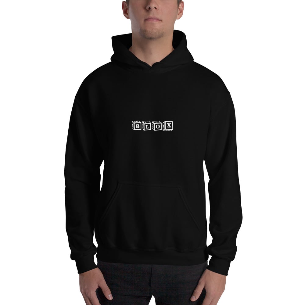 Image of BLOX BASIC LOGO HOODIE BLACK