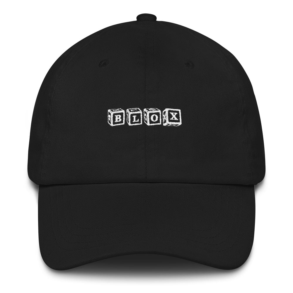 Image of BLOX BASIC LOGO HAT BLACK