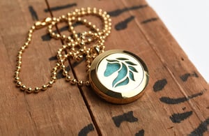 Image of Horse Essential Oil Diffuser Necklace