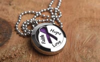 Support Essential Oil Diffuser Necklace