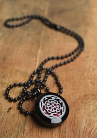 Image 3 of Florals Essential Oil Diffuser Necklace