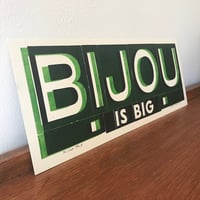 Image 3 of Bijou is big print by Hooksmith Press