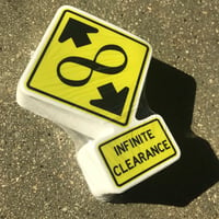 Set of 50 Infinite Clearance Stickers