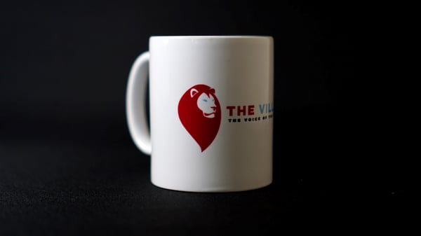 Image of 'The Villa View' Mug (White)