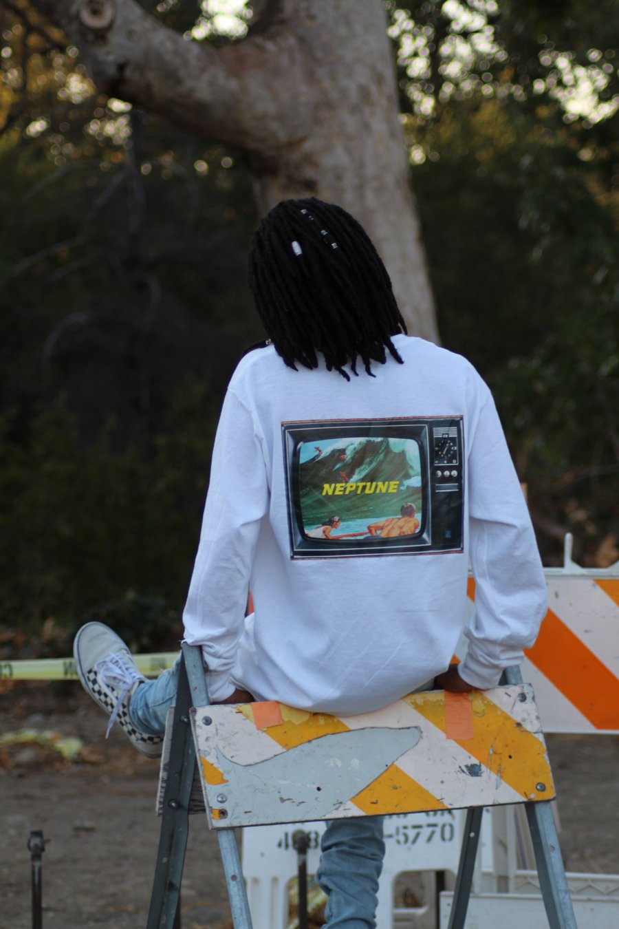 Image of TV Shirt WHITE Colorway