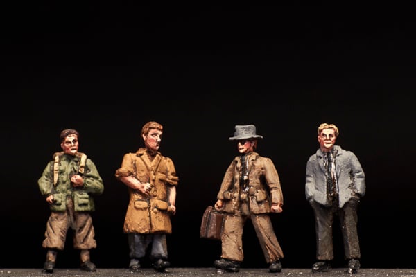 1940's-1960's Period Figures - OO Gauge (4mm/EM/P4/1:76) | Pete Goss Railway Modelling