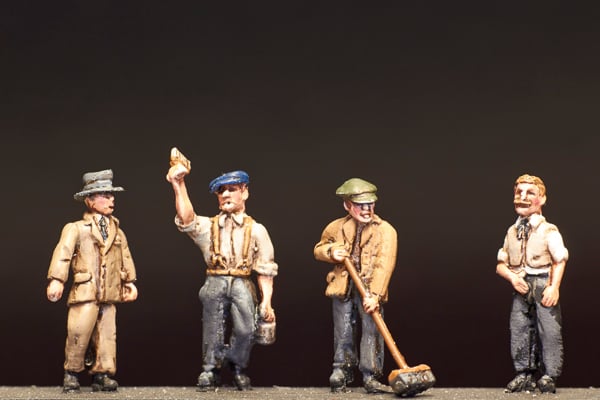 1940's-1960's Period Figures - OO Gauge (4mm/EM/P4/1:76) | Pete Goss Railway Modelling