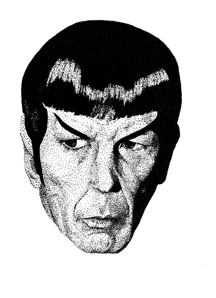 Image of Spock Print