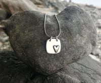 Image 1 of Square Heart Necklace