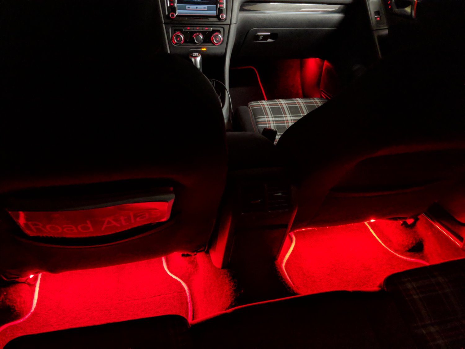 Image of Front & Rear Footwell LED Conversion Kit Fits: All Volkswagen/Audi with 194 Front Footwell Housings