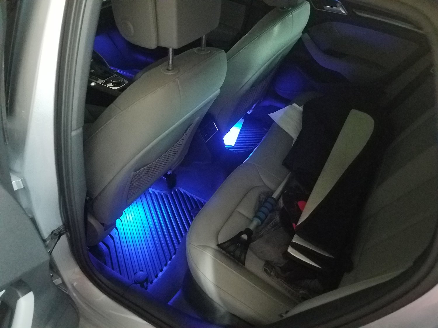 Image of Front & Rear Footwell LED Conversion Kit Fits: All Volkswagen/Audi with 194 Front Footwell Housings