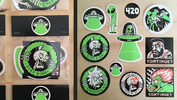 Image of 420 Stickers Pack 