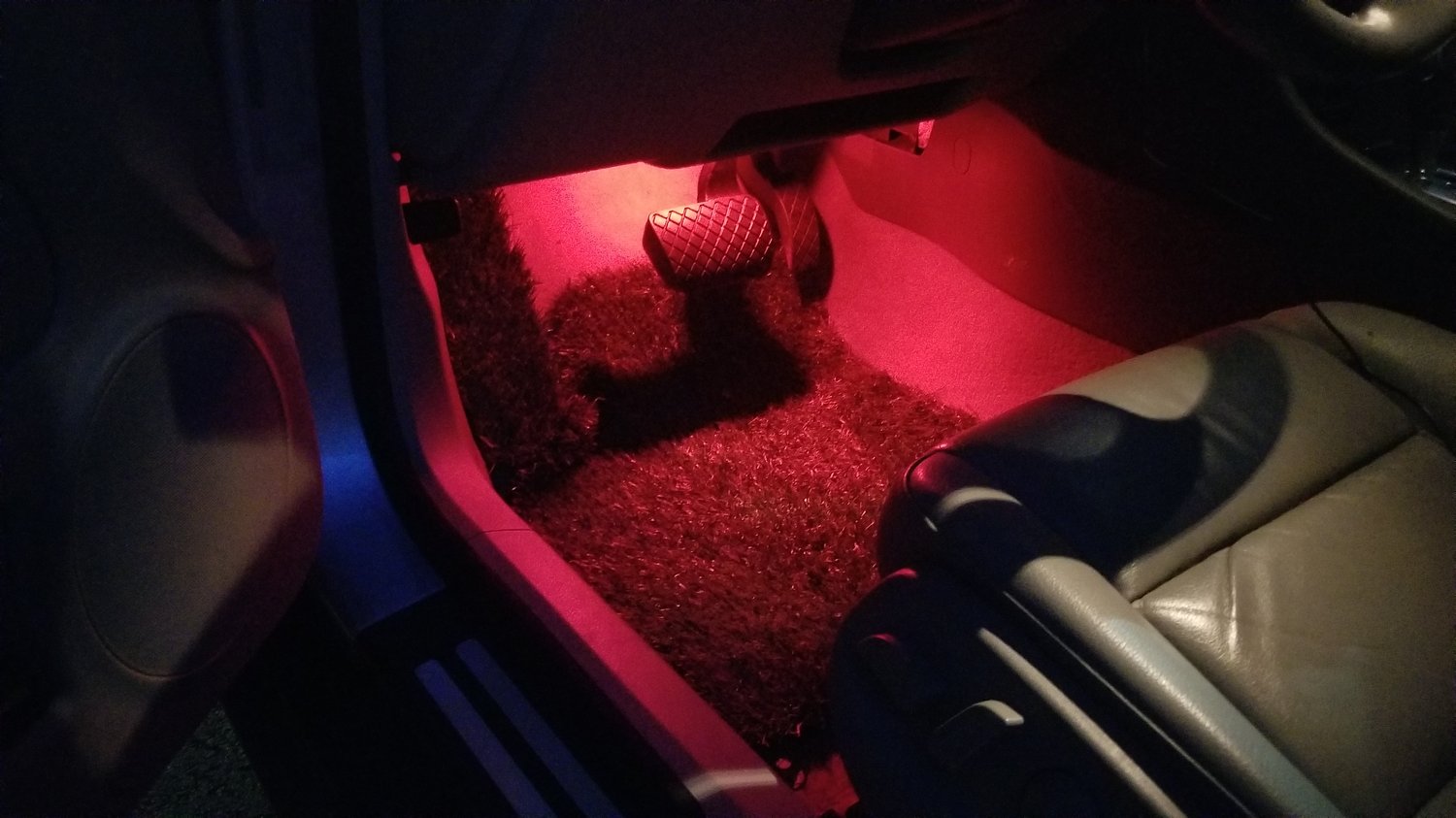 Image of Front & Rear Footwell LED Conversion Kit Fits: All Volkswagen/Audi with Pin Style Footwell boards