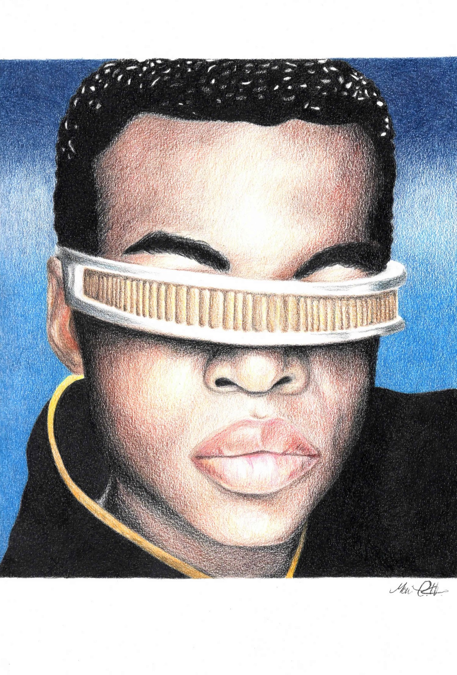 Image of Lt. Commander La Forge