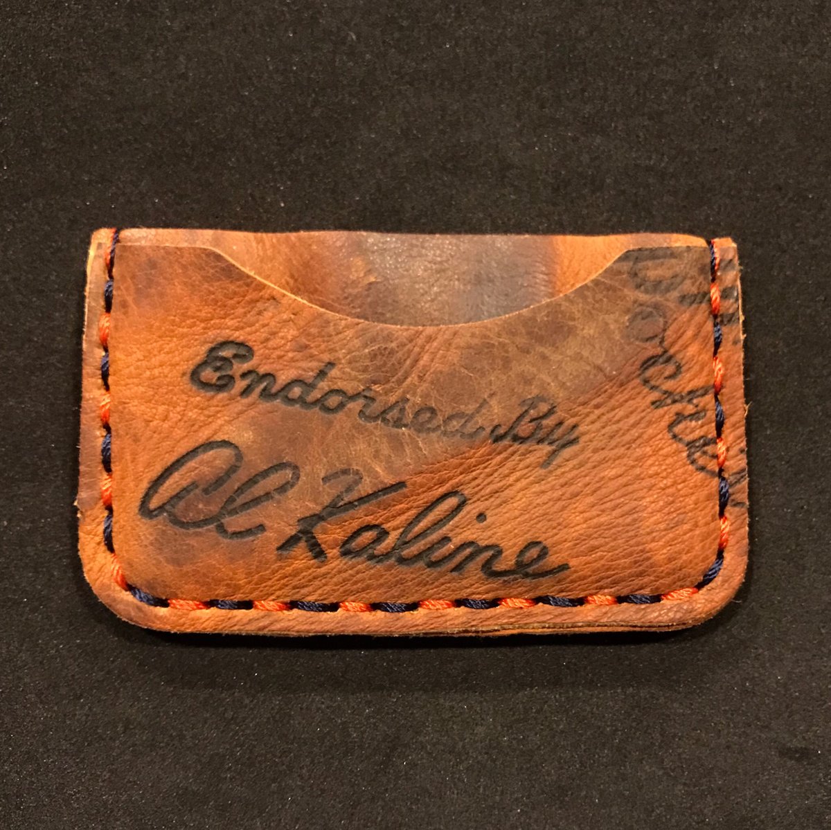 Image of 1960’s Al Kaline Wilson A2947 Baseball Glove Wallet