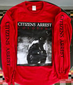 Image of CITIZENS ARREST - "COLOSSUS" LONG SLEEVE (RED)