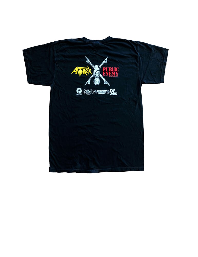 Image of Anthrax/PE Bootleg Promo Tee