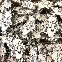 Image 3 of "Flock" Enamel Pins