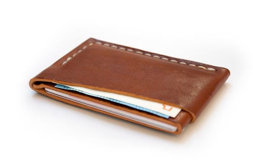 Image of Spruce Goose — "Antique Saddle" Italian Cowhide Leather Wallet