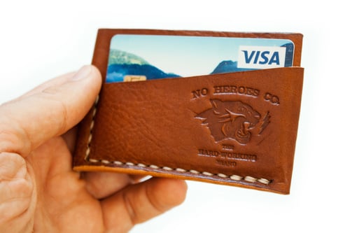 Image of Spruce Goose — "Antique Saddle" Italian Cowhide Leather Wallet