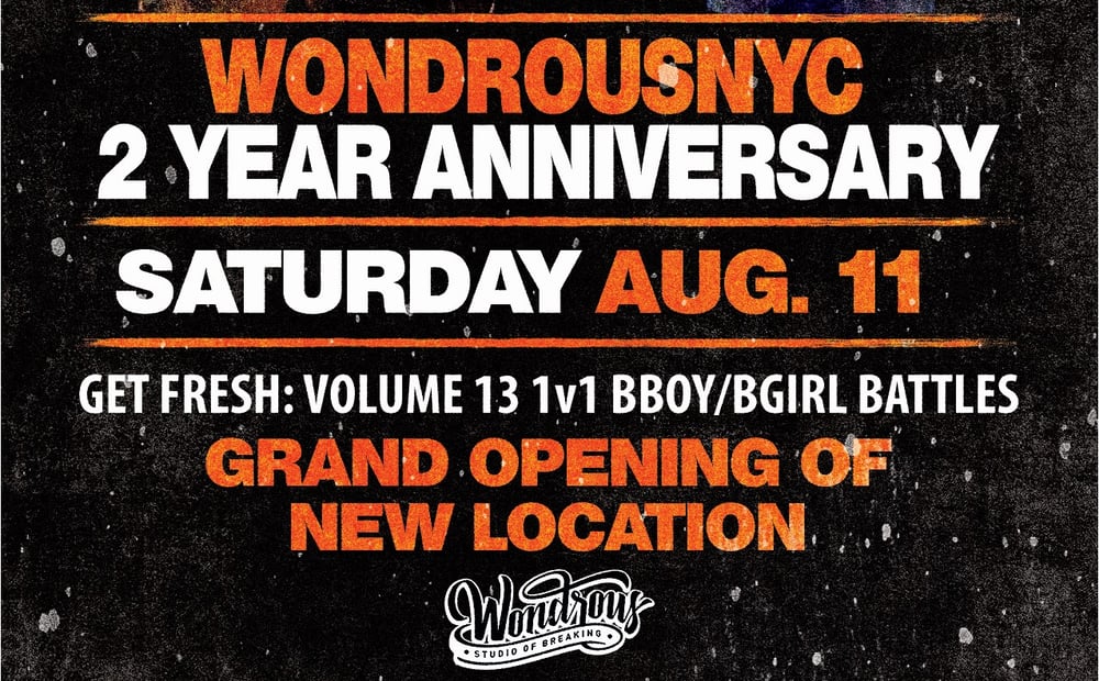 Image of Wondrous Two Year Anniversary & Get Fresh