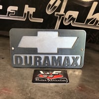Image 1 of Chevrolet DURAMAX Two Layer Hitch Cover - LB7 LLY LBZ LMM LML L5P