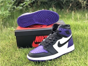 Image of Air Jordan Retro High OG Court Purple 