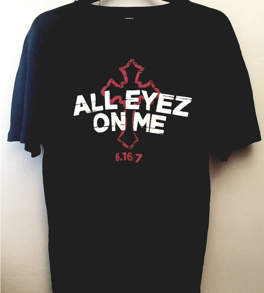 Image of Tupac Official All Eyez On Me Promo Shirt - Medium
