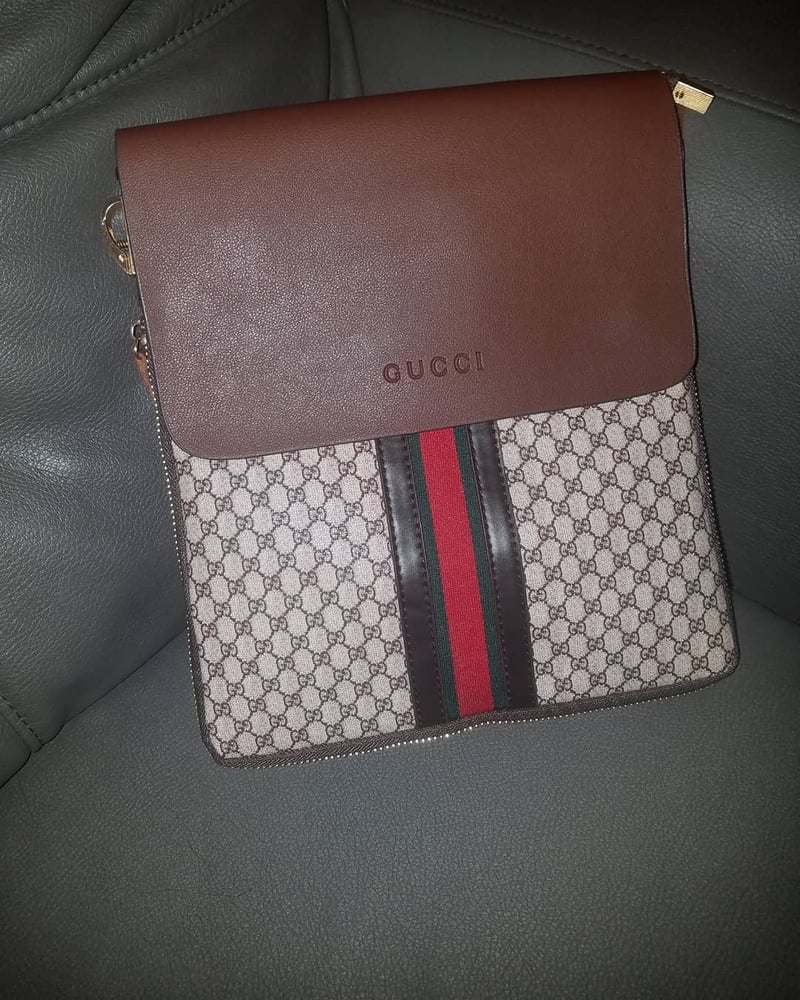 Image of Brown Messenger Bag