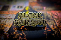 Image 2 of Black Sabbath 1st Logo Enamel Pin
