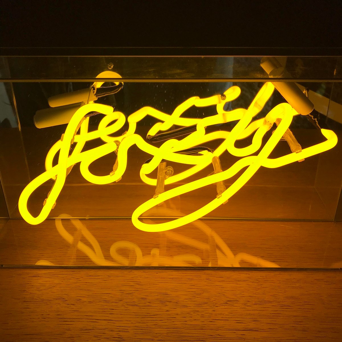 Image of foxy neon lightbox