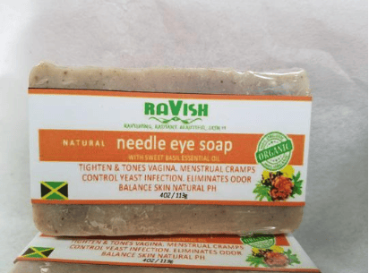 Image of NEEDLE EYE SOAP. 