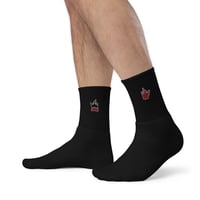 Image 1 of Stinky Embroidered Socks