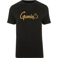 Image 1 of Black and Gold Genius Men's T-Shirt