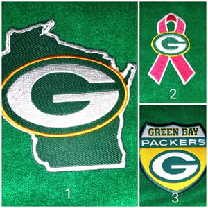 Image of Green Bay Packers Themed Towel Shorts