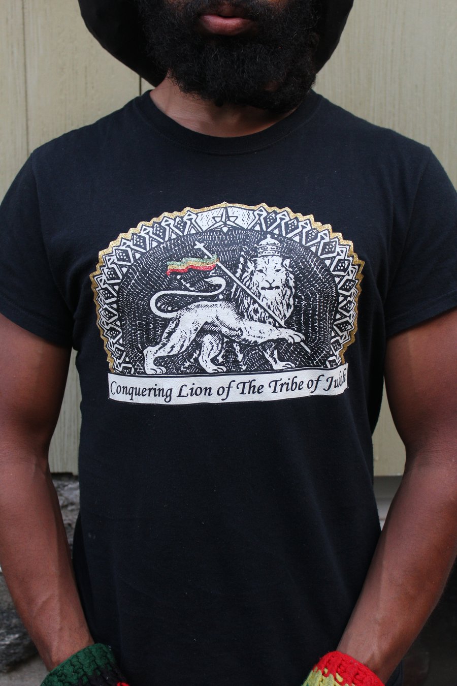 Image of Lion Of Judah Black TShirt