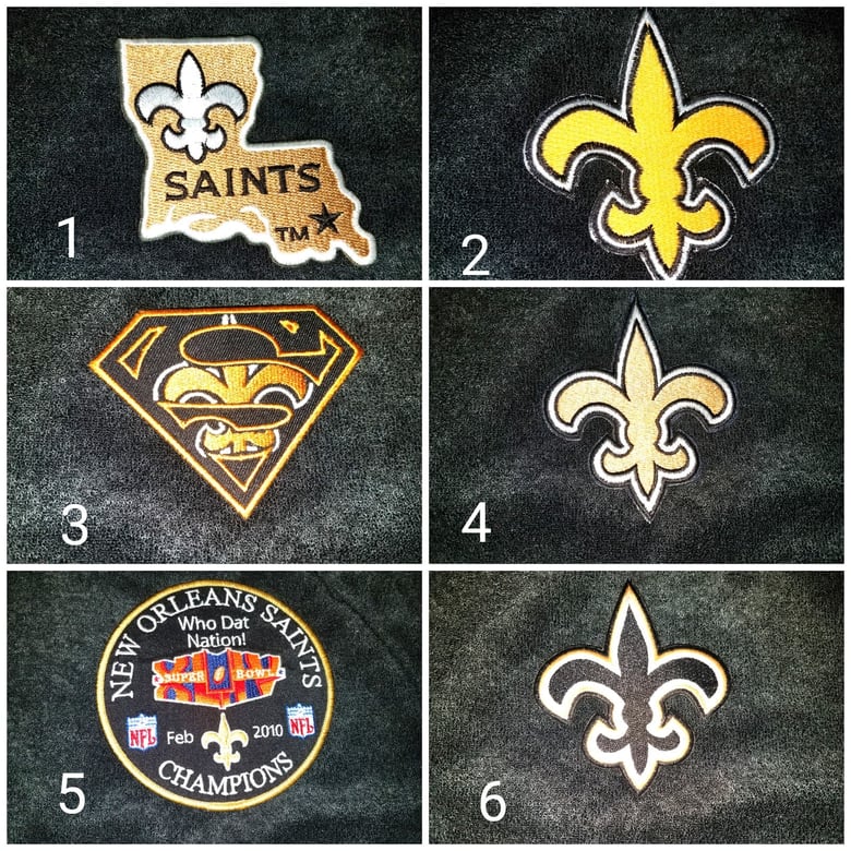 Image of New Orleans Saint Themed Towel Shorts