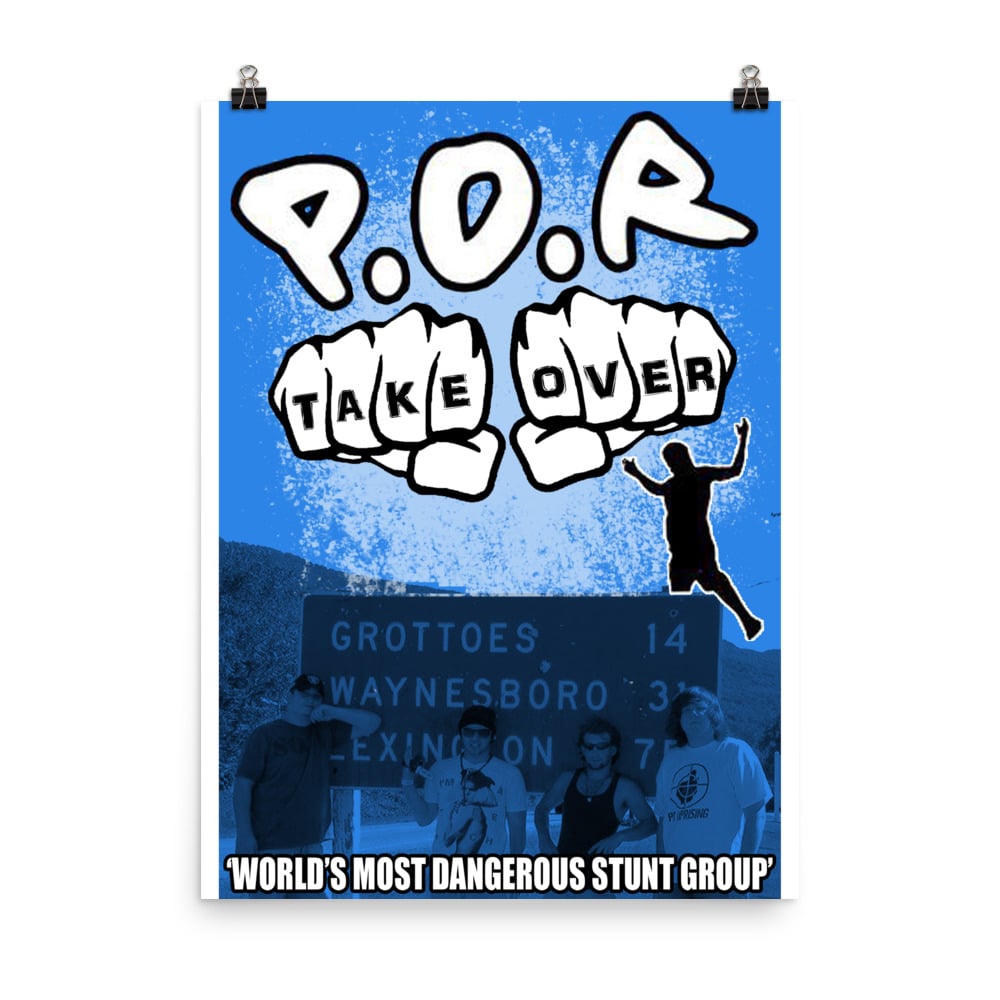 Image of P.O.R Takeover DVD Cover Poster
