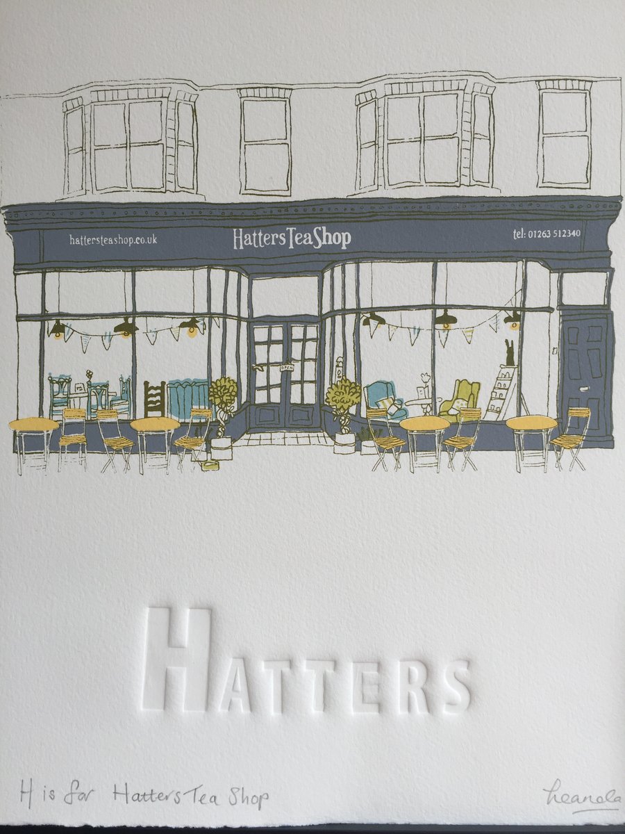 Image of H is for Hatters Tea Shop