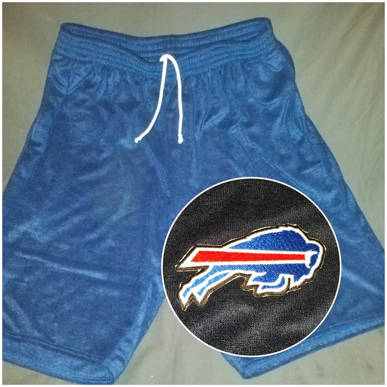 Image of Buffalo Bills Themed Towel Shorts