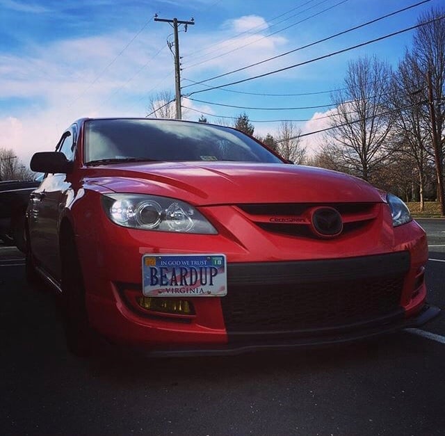 Image of MAZDASPEED3/MAZDA3 PLATE RELOCATION KITS