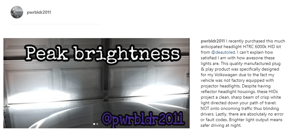 Image of Slim Digital H7(rc) HID Kit Fog For Reflectors Fits: 2018 MK7.5 GTI/Golf GSW/Alltrack