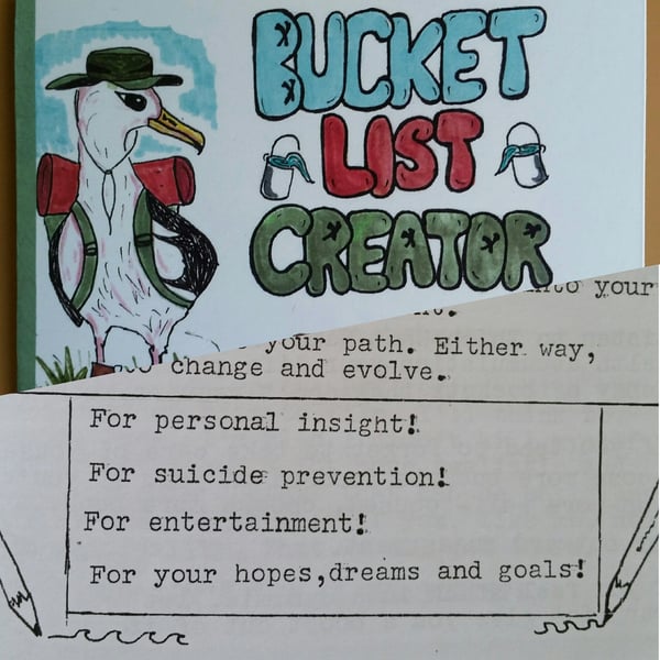 Image of Bucket List Creator: A Zine Workbook