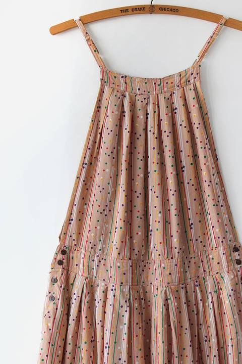 Image of SOLD Confetti Party Overall Dress