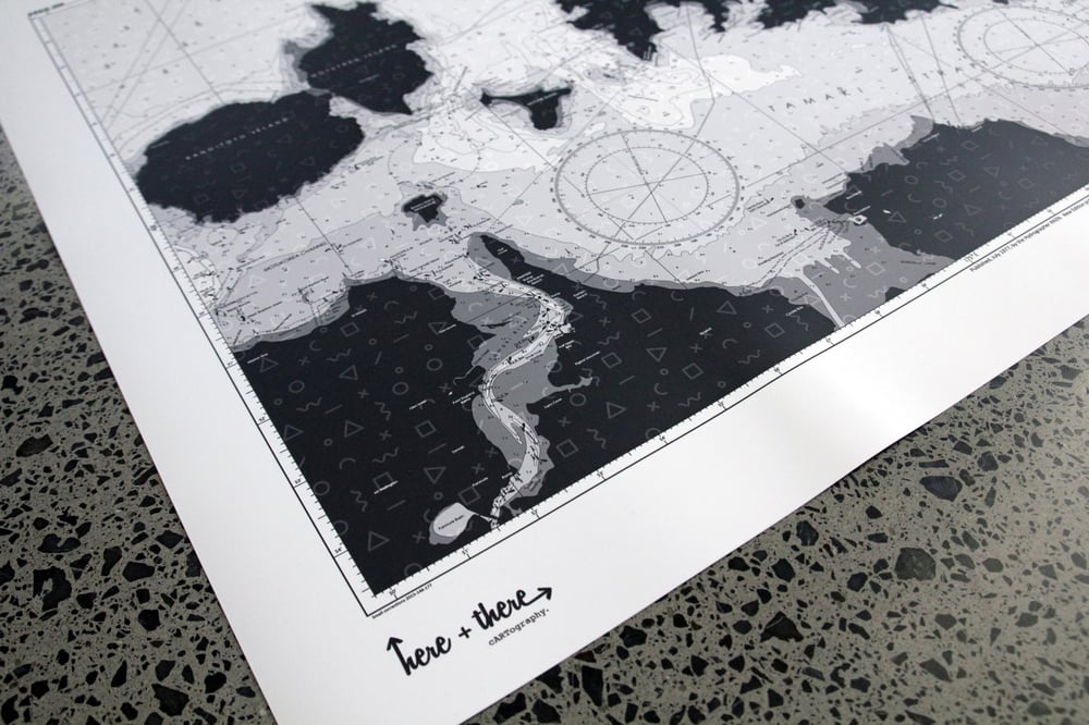 Image of Hauraki Gulf Map - 1983