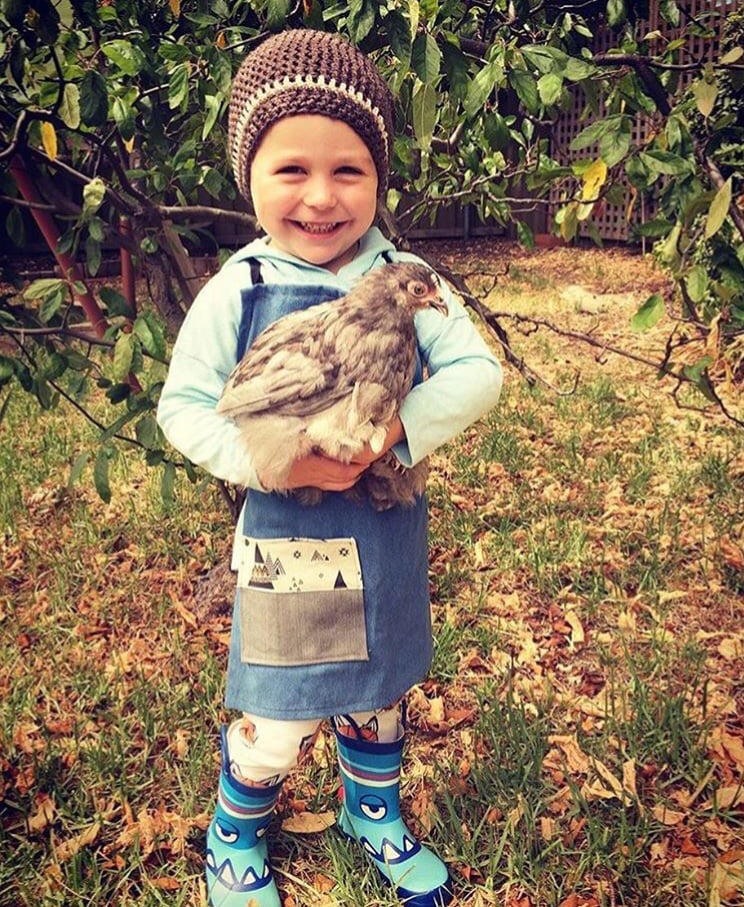 Image of NEW Kids Aprons - Organic Canvas Cotton 