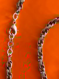 Image 4 of Picture jasper stone and tassel necklace