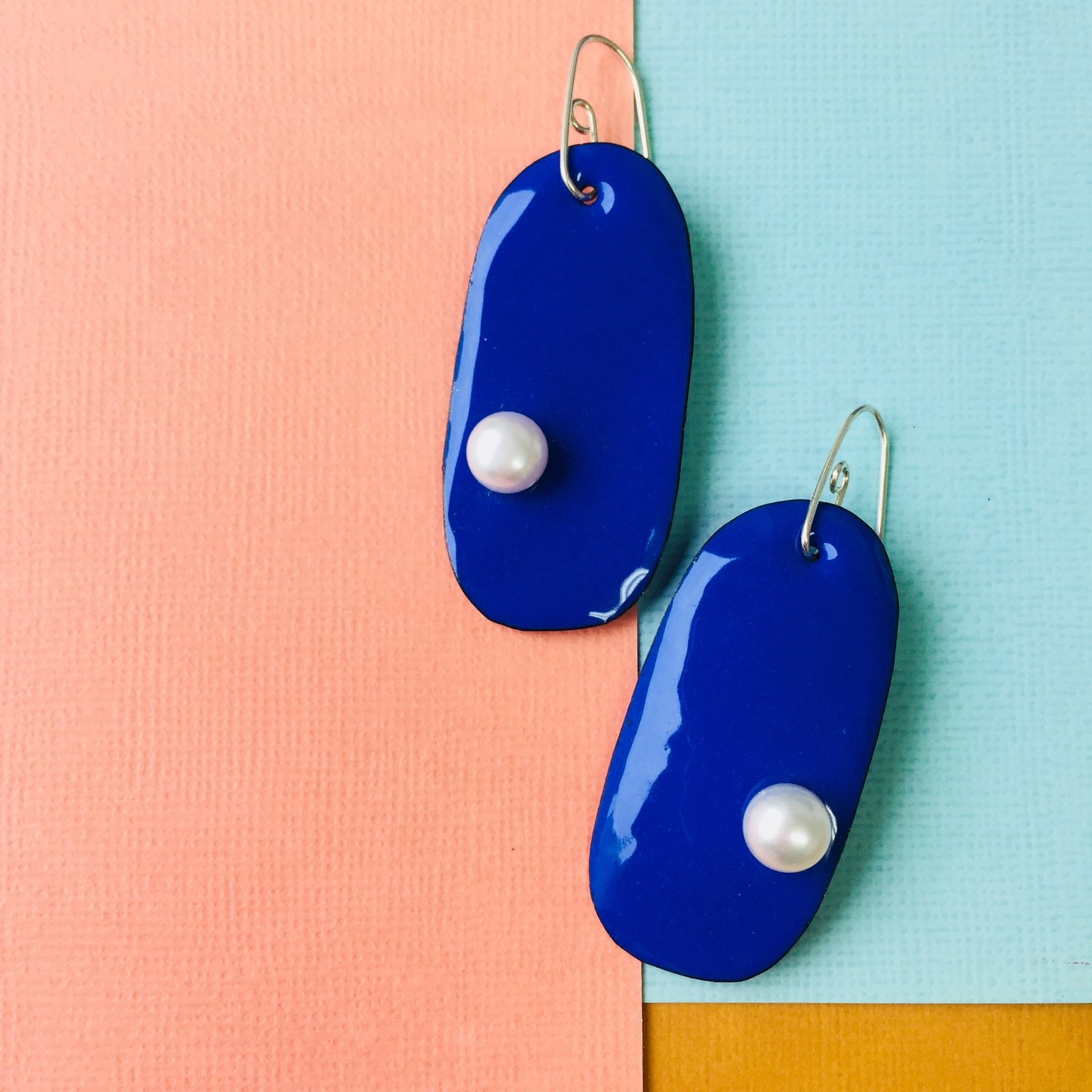 Image of Pearlies in cobalt Blue