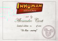 Image 3 of HE-MAN- ANATOMY  limited edition of 100 Giclèe print on fine art canvas
