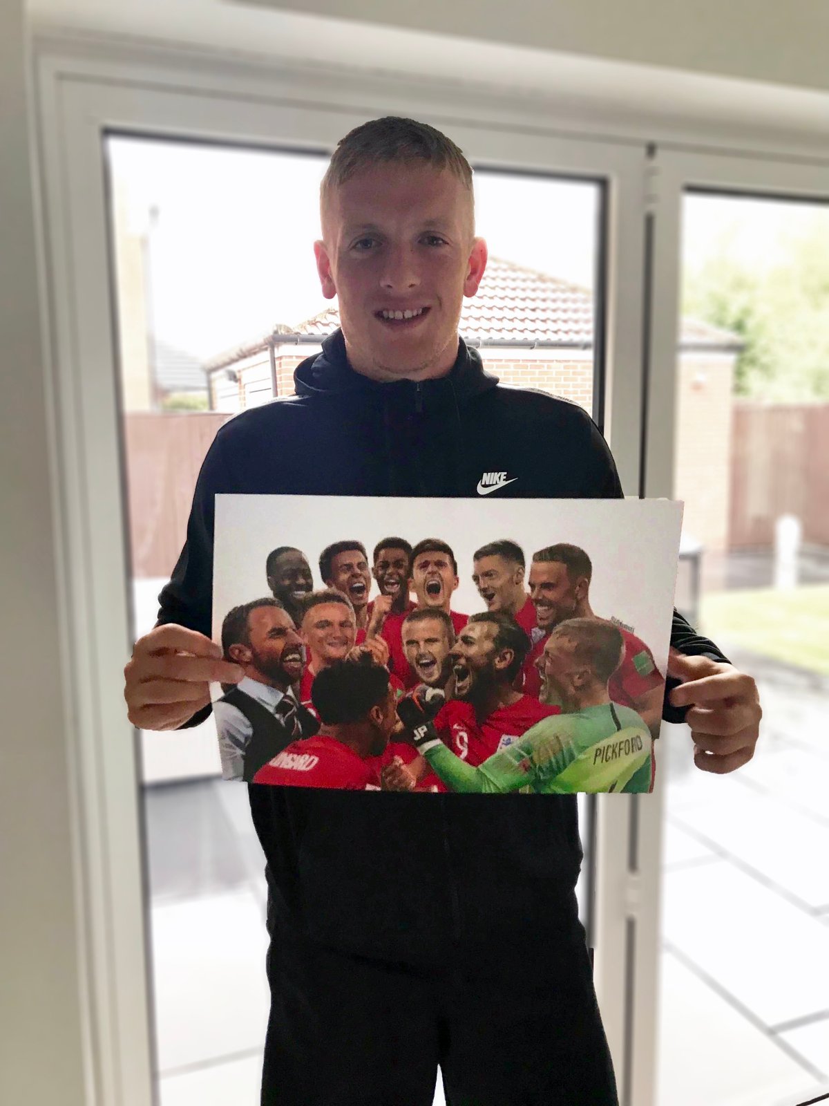 Image of England Team Print 2018